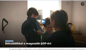 Bölcsődékkel a magasabb GDP-ért