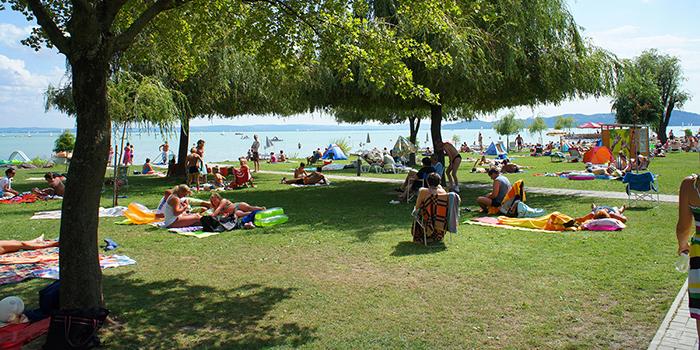 Balatonfüred Kisfaludy és Eszterházy strand