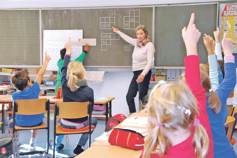 Osztályterem egy átlagos svájci iskolában – a kép csak illusztráció (Forrás: Kreuzlinger Zeitung)