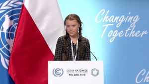 Greta Thunberg klímaaktivista: 