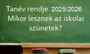 2025/2026-os tanév rendje: Mutatjuk, mikor lesznek a tanítási szünetek, fontosabb dátumok